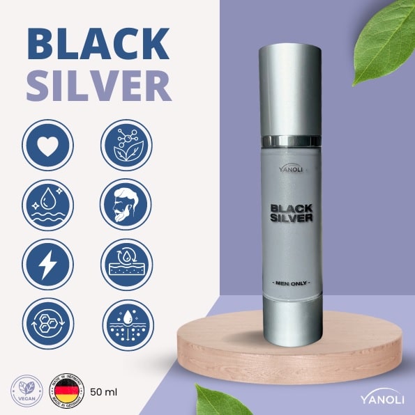 Yanoli Black Silver für den Mann